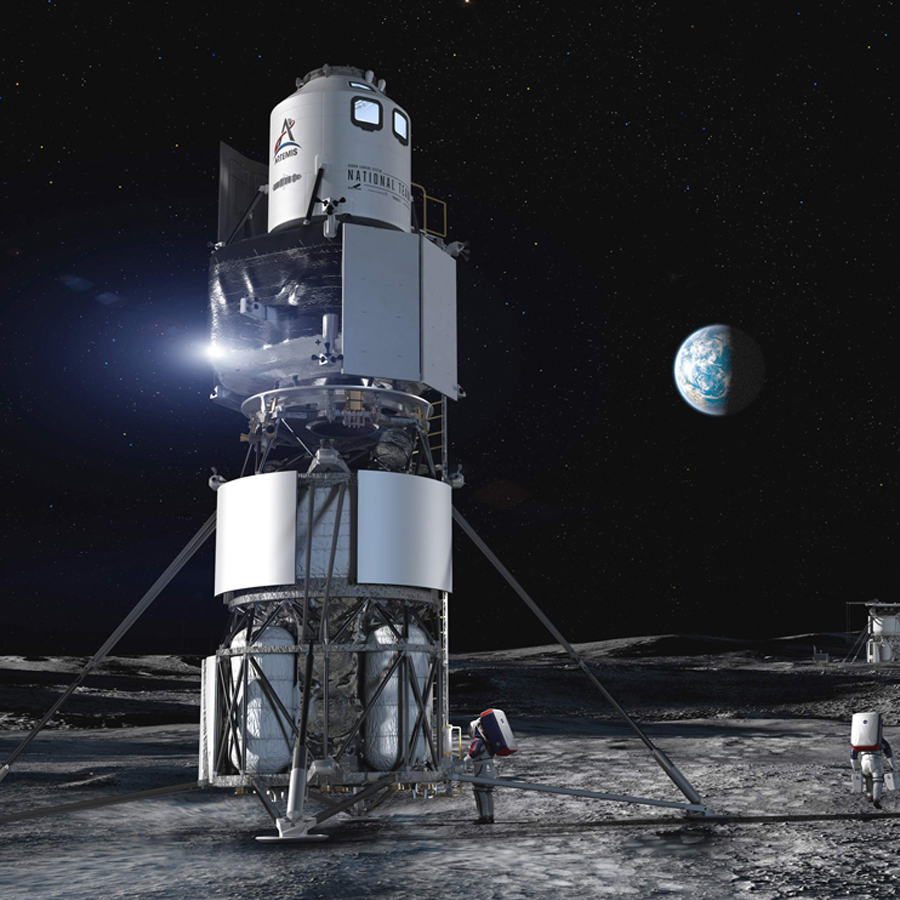 blue origin moon lander image
