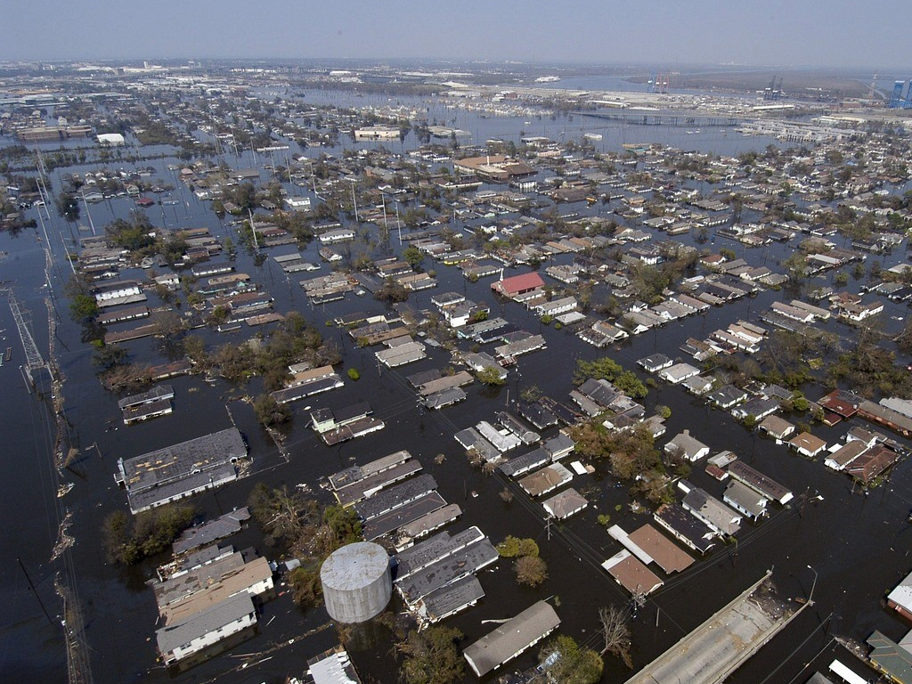 New Orleans aerial view