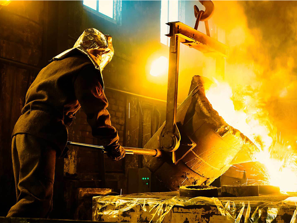 image of steel working
