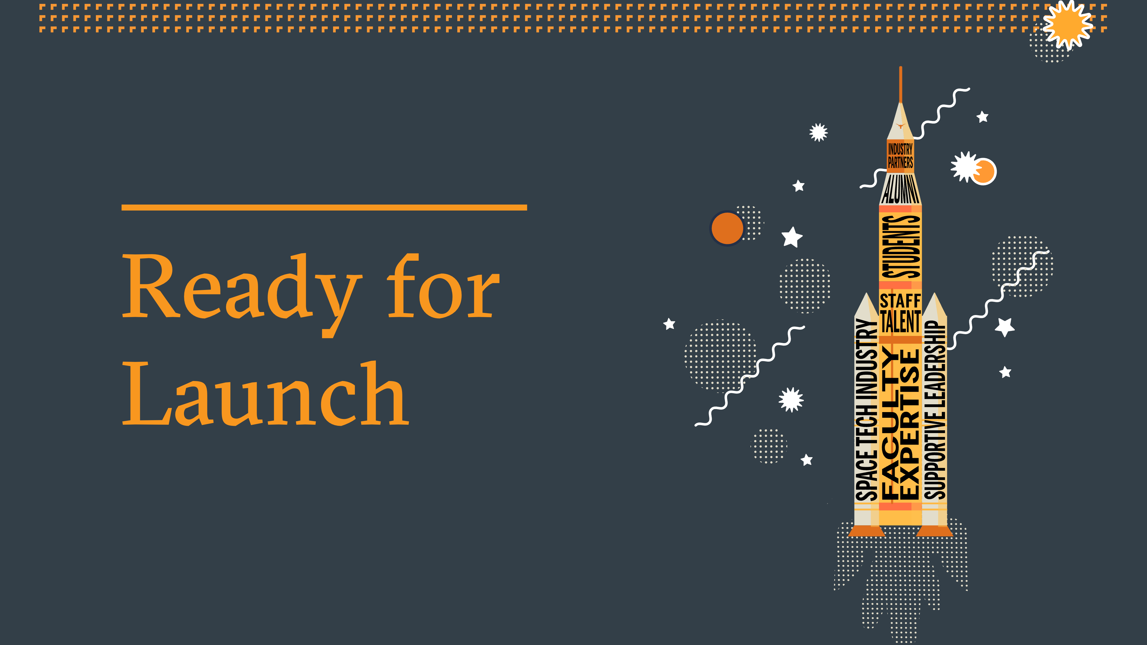 Ready for Launch strategic plan header with rocket illustration